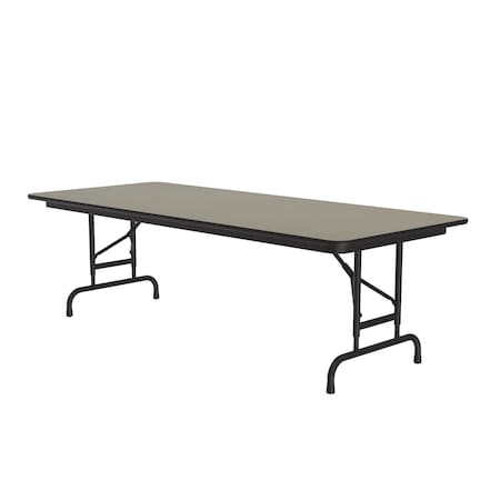 CFA Adjustable HPL Folding Tables 30x60  Savannah Sand